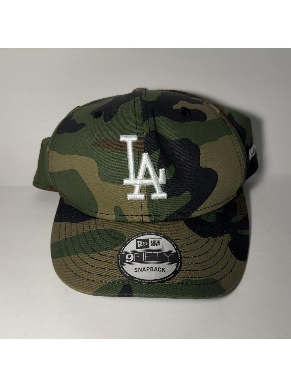 New Era Los Angeles Dodgers 9FIFTY Camo Snapback Hat LA MLB